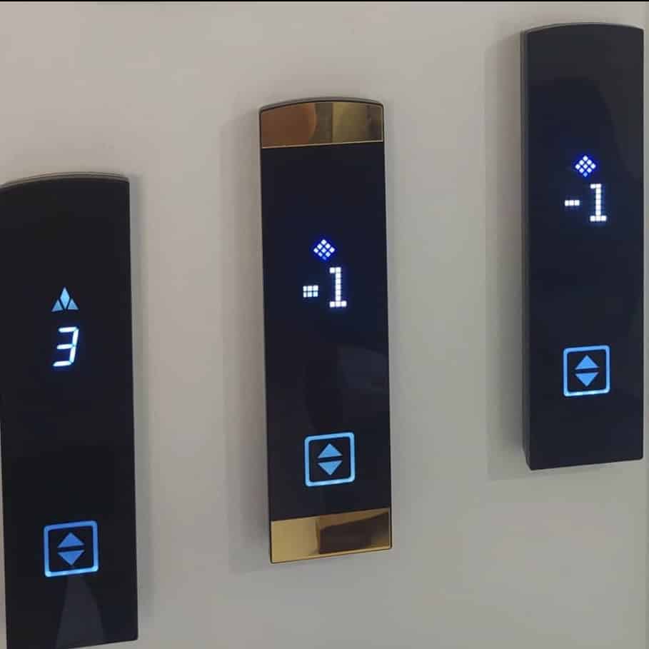 شستی کابین آسانسور و طبقات